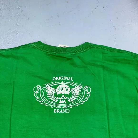 Vaginatarian VTG T Shirt Funny Adult Content Love Sexy Hot Girl Green Skate Punk - Picture 6 of 7